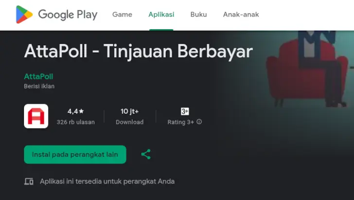 attapoll di Google Play Store