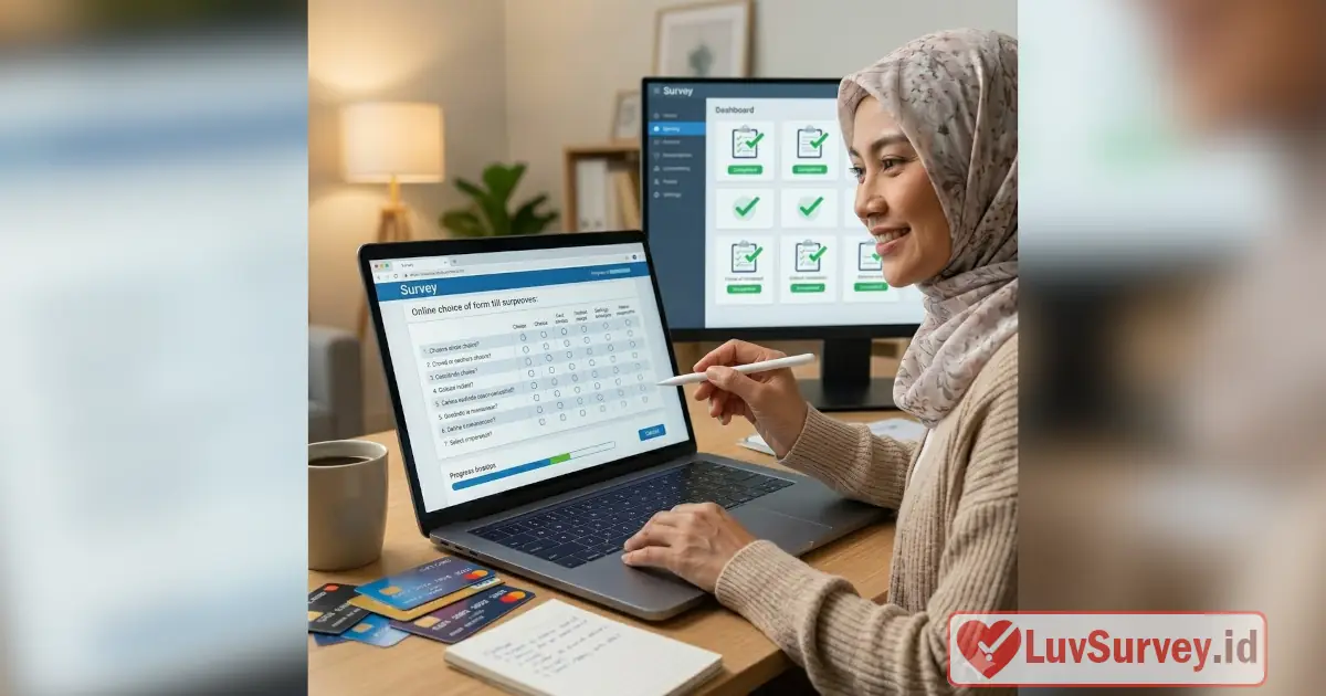 cara menjawab survey berbayar