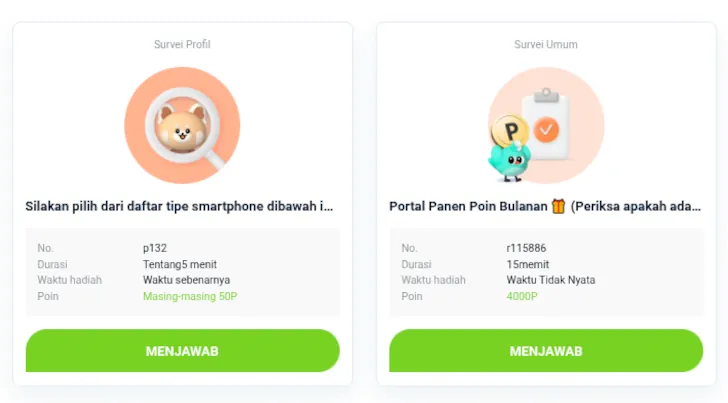 contoh tugas Surveyon