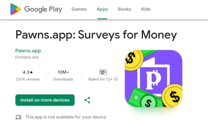 Pawns App di Google Play