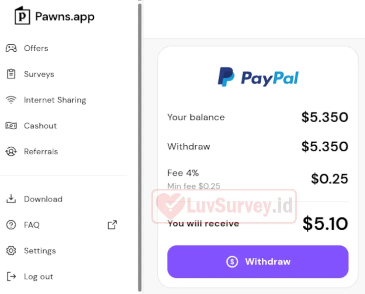 pembayaran Pawns App