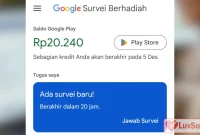 review Google Survei Berhadiah