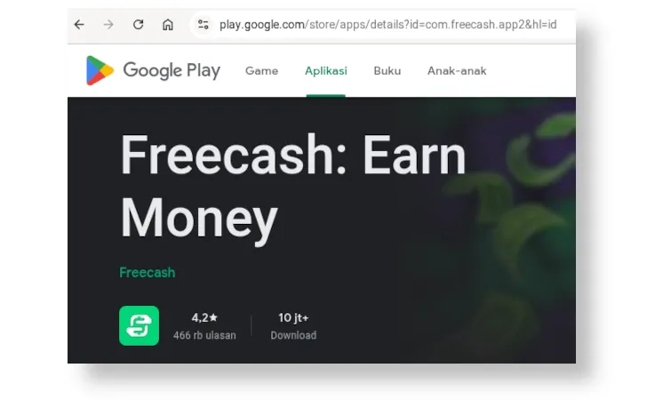 download Freecash di Google Play