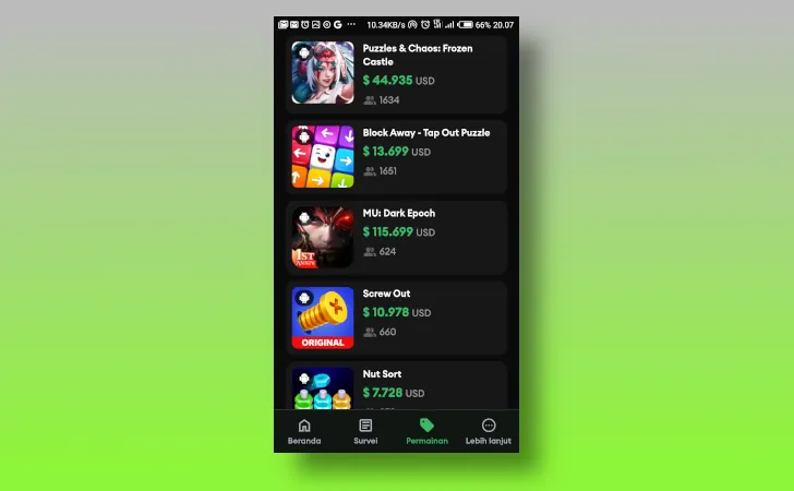 HeyCash games