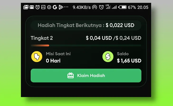 HeyCash menghasilkan uang