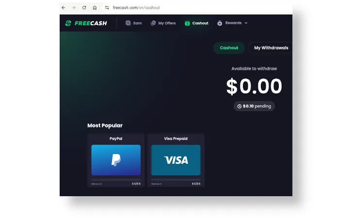 pengalaman saya menguji Freecash